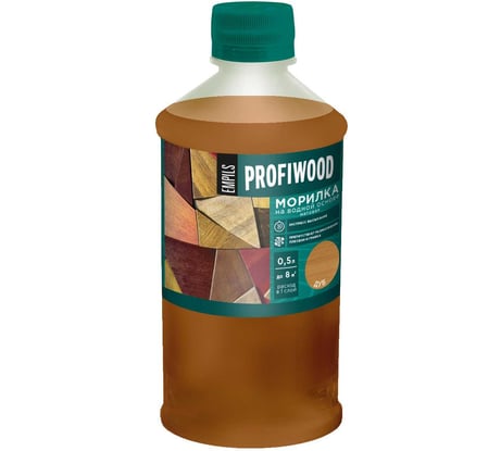 Морилка Profiwood на водной основе, дуб, 0.5 кг 67941