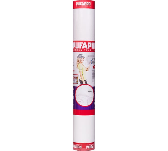 Стеклохолст малярный PUFAPRO PLUS 50 г/кв.м, 10 кв.м 775041