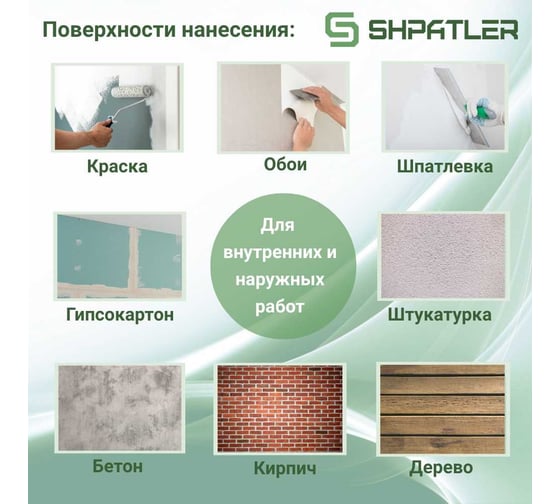 Грунт Шпатлер концентрат 1/5, 1 л Ш00040