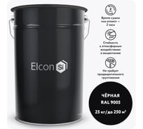 Краска по бетону Elcon BT черная, (RAL 9005) 25 кг, для наружных работ 00-00462276