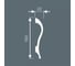 Плинтус Cosca Decor px038, 100x22х2000 мм, экополимер СПБ100980 2