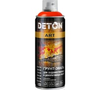 Грунт-эмаль для художественных и декоративных работ Deton ART Code Red, аэрозоль 520 мл DTN-A07686