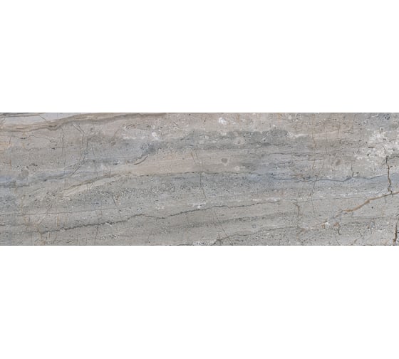 Керамическая настенная плитка LAPARET Moon серый, 25x75 см, 1.69 кв. м, 9 плиток в упаковке х9999281554