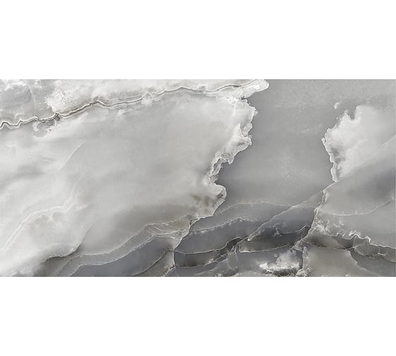 Керамическая настенная плитка LAPARET Mania серый, 25x50 см, 1.5 кв. м, 12 плиток в упаковке х9999281808