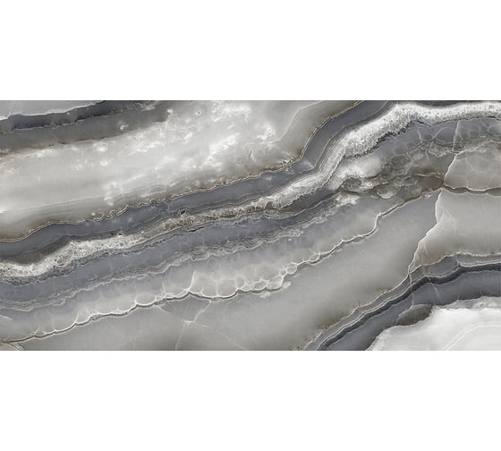 Керамическая настенная плитка LAPARET Mania серый, 25x50 см, 1.5 кв. м, 12 плиток в упаковке х9999281808