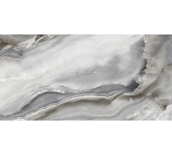 Керамическая настенная плитка LAPARET Mania серый, 25x50 см, 1.5 кв. м, 12 плиток в упаковке х9999281808