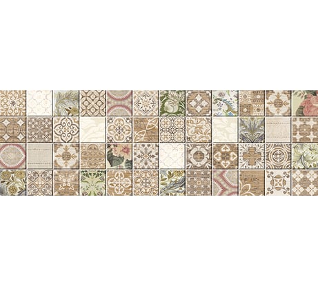 Керамическая настенная плитка LAPARET Kiparis мозаика, 20x60 см, 1.2 кв. м, 10 плиток в упаковке х9999118887