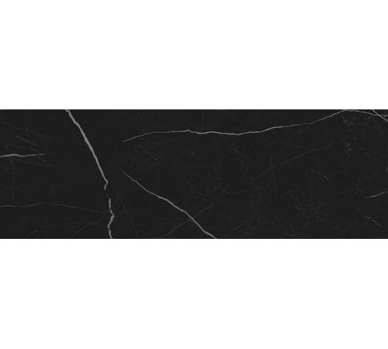 Керамическая настенная плитка LAPARET Negro чёрный, 25x75 см, 1.69 кв. м, 9 плиток в упаковке х9999281557