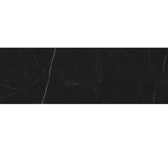 Керамическая настенная плитка LAPARET Negro чёрный, 25x75 см, 1.69 кв. м, 9 плиток в упаковке х9999281557