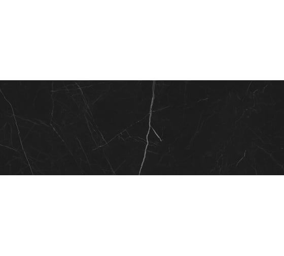 Керамическая настенная плитка LAPARET Negro чёрный, 25x75 см, 1.69 кв. м, 9 плиток в упаковке х9999281557