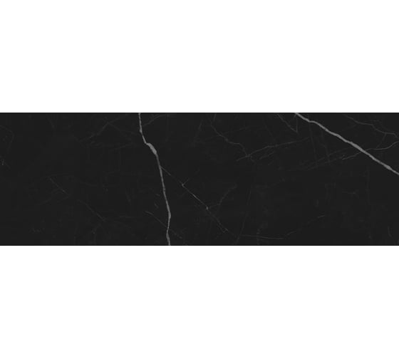Керамическая настенная плитка LAPARET Negro чёрный, 25x75 см, 1.69 кв. м, 9 плиток в упаковке х9999281557