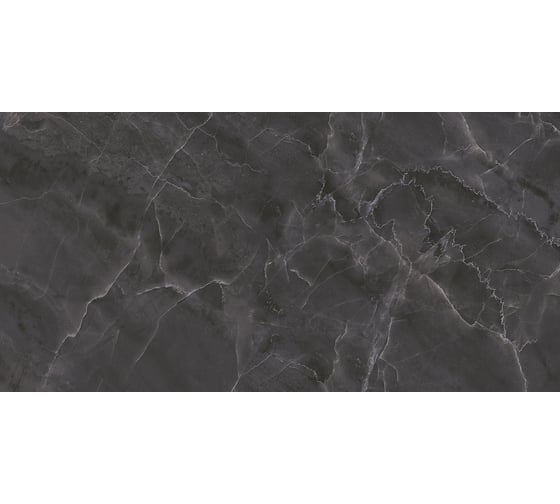 Керамическая настенная плитка LAPARET Olimpus чёрный, 25x50 см, 1.5 кв. м, 12 плиток в упаковке х9999219802