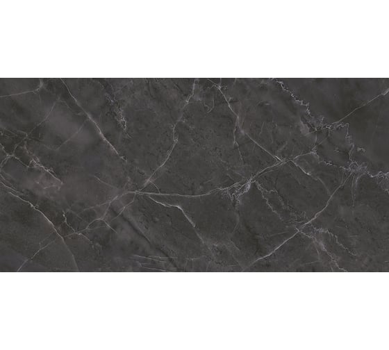 Керамическая настенная плитка LAPARET Olimpus чёрный, 25x50 см, 1.5 кв. м, 12 плиток в упаковке х9999219802