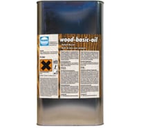 Пропитка WOOD BASIC OIL (5 л; масляная) для неокрашенных деревянных полов Pramol 5207.301