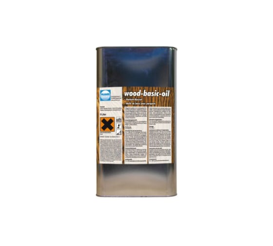 Пропитка WOOD BASIC OIL (5 л; масляная) для неокрашенных деревянных полов Pramol 5207.301