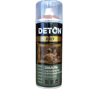 Эмаль DETON с зеркальным и металлическим эффектом, красный медный металлик, аэрозоль 520 мл DTN-A07280
