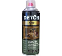 Эмаль с зеркальным и металлическим эффектом Deton ART супер хром, аэрозоль 520 мл DTN-A07663