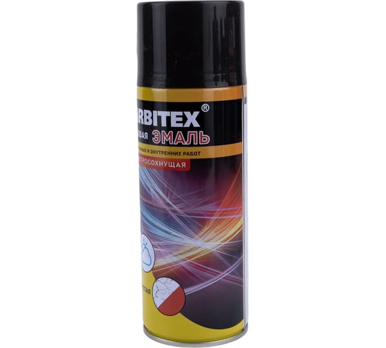 Акриловая эмаль Farbitex аэрозоль, 520 мл, RAL 8019 серо-коричневый 4100008944