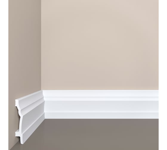 Напольный плинтус Bello deco XPS П 20 80x14 мм 00-00105208 1