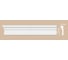 Гибкий молдинг Decomaster 90x28x2400 мм DP-9012F 3