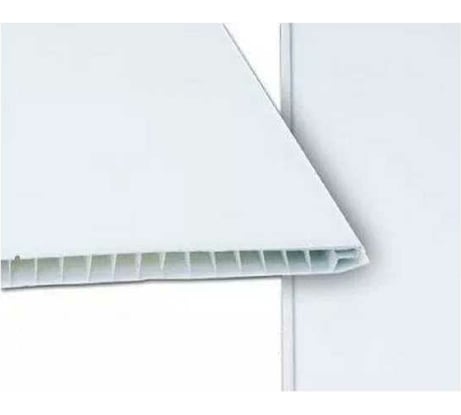 Панель пвх Центурион 0,5x3x0,008 м, белая, матовая, широкая, 6 шт. 68398