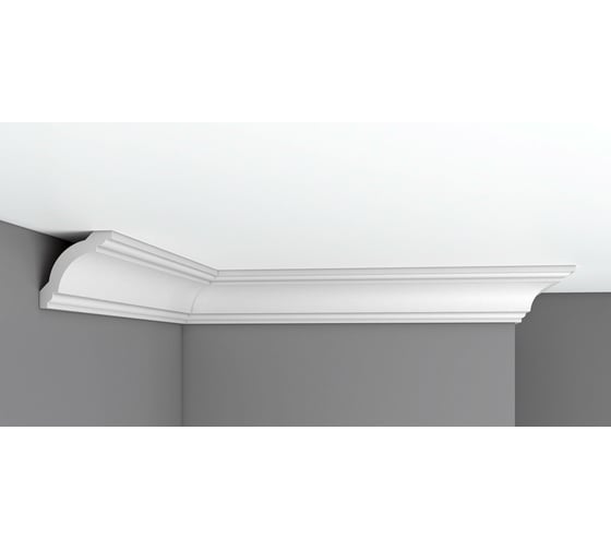 Гибкий плинтус Decomaster 60x60x2400 мм 96110F