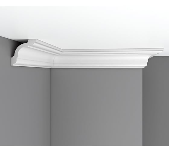 Гибкий плинтус Decomaster 75x75x2400 мм 96630F