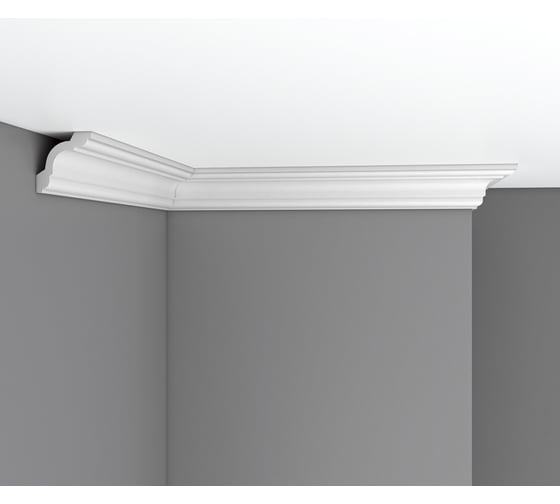 Гибкий плинтус Decomaster 52x50x2400 мм 96628F