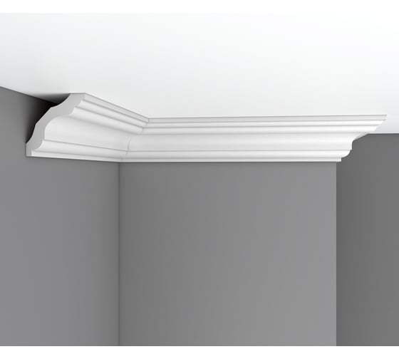 Гибкий плинтус Decomaster 75x75x2400 мм 96259F