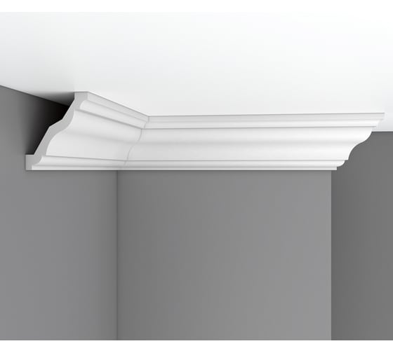 Гибкий плинтус Decomaster 95x80x2400 мм 96625F