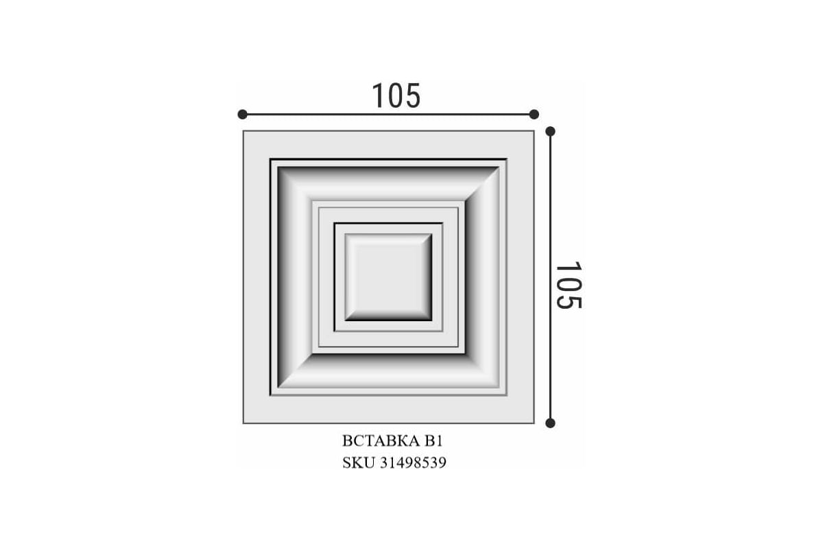 bello deco Наличник XPS Н 8 (80x15) 00-00105555