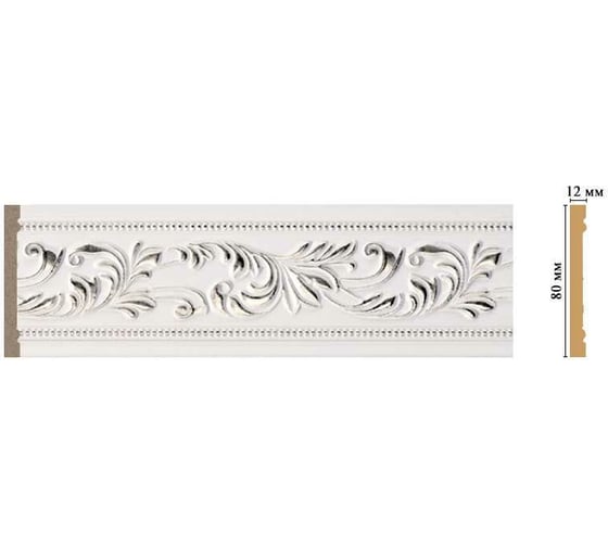 Молдинг Decomaster ДМ 80x12x2400 мм 150-60