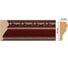 Молдинг Decomaster ДМ 60x22x2400 мм 161-52 2