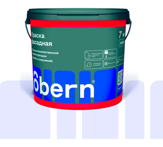 Краска фасадная Obern 7 кг 13522