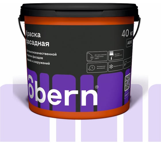 Краска фасадная Obern 40 кг 16277