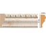 Молдинг Decomaster ДМ 60x22x2400 мм 161-80 2