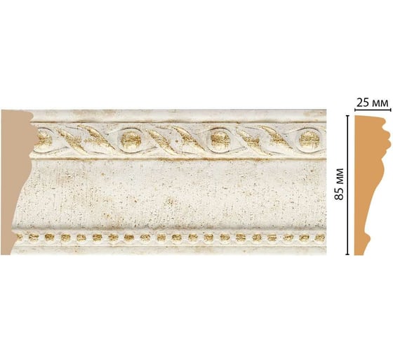 Молдинг Decomaster ДМ 85x25x2400 мм 152-41