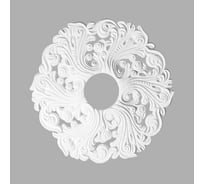 Потолочная розетка Decomaster d наружный 520 мм, d внутренний 124 мм, h=35 мм DR-10