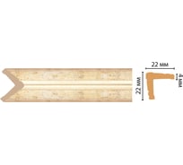 Угол Decomaster ДМ 22x22x2400 мм 116S-553