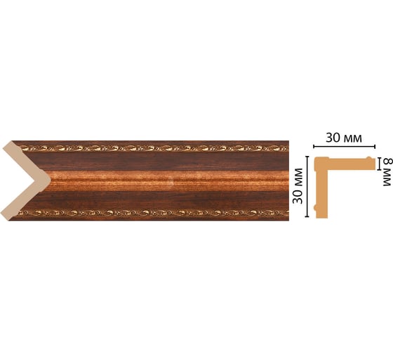 Угол Decomaster ДМ 30x30x2400 мм 116-1084 1