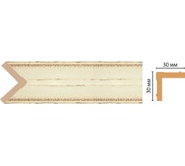 Угол Decomaster ДМ 30x30x2400 мм 116-1028