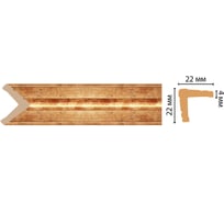 Угол Decomaster ДМ 22x22x2400 мм 116S-552