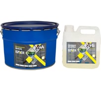 Эмаль SVER ЭД 14 кг (12+2 кг), черный 1000149