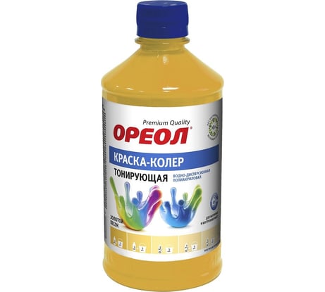 Тонирующая краска - колер ОРЕОЛ золотой песок, 0.725 кг 5690