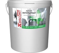 Интерьерная краска ОРЕОЛ Дисконт ВД, белый, 25 кг 5428