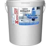 Краска для стен и потолков ОРЕОЛ Дисконт ВД, моющаяся, 25 кг 5419