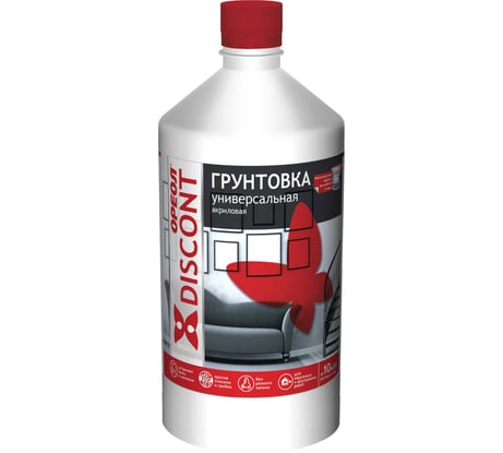 Универсальная грунтовка ОРЕОЛ Дисконт ВД 1 кг 65722
