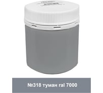 Акриловая интерьерная краска Palizh №318 моющаяся, туман, 0.2 кг 11608051