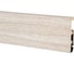 Плинтус Arbiton Integra HDPS 06 Ясень Аляска, 2400x80x20 мм 550599 1