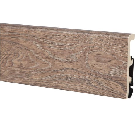 Плинтус Arbiton Integra HDPS 18 Дуб Лофт, 2400x80x20 мм 550608